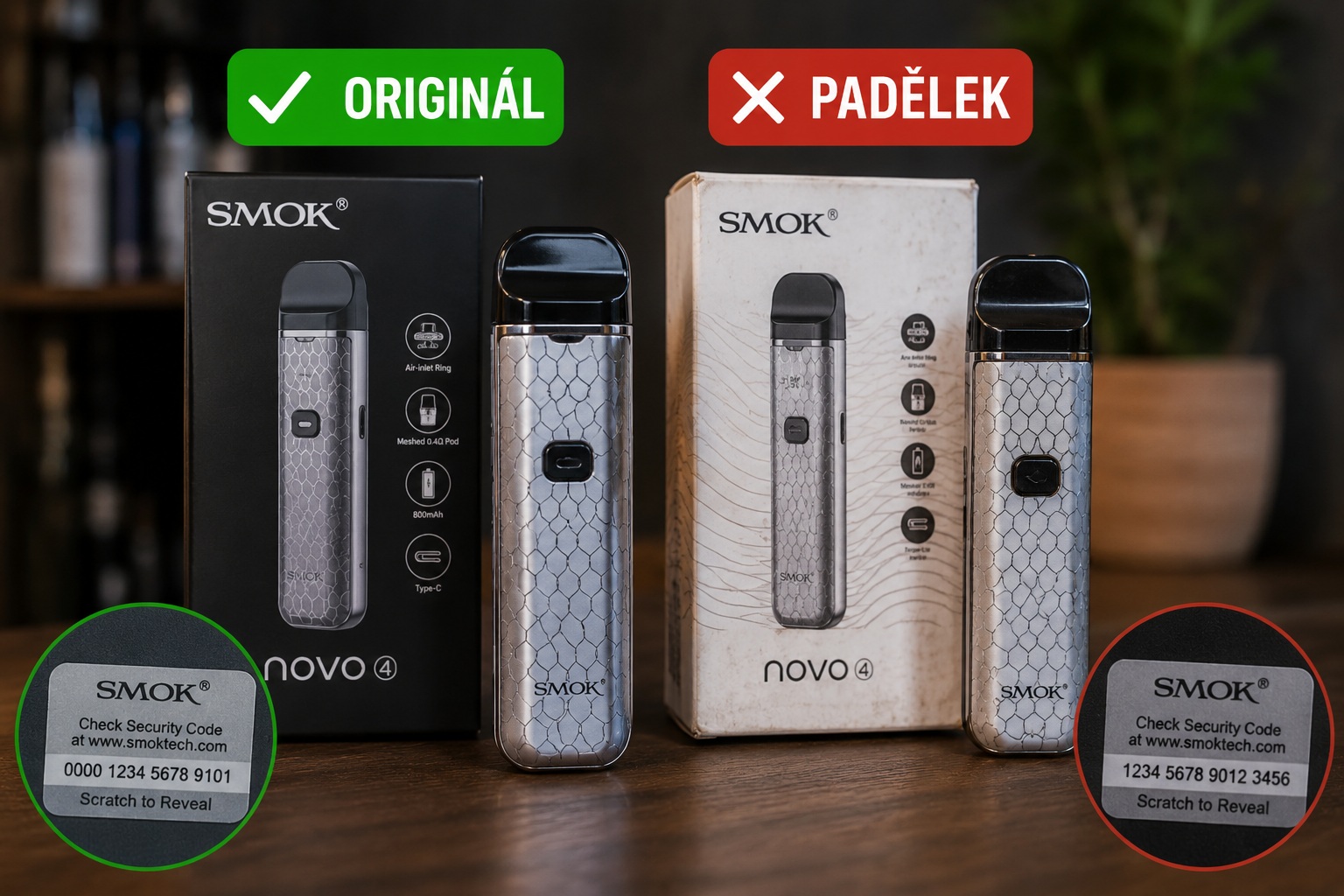 Jak poznáte kvalitní elektronickou cigaretu od padělku